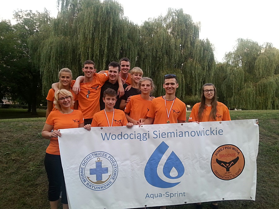 Hokej pod wodą Walenie 2015-2016